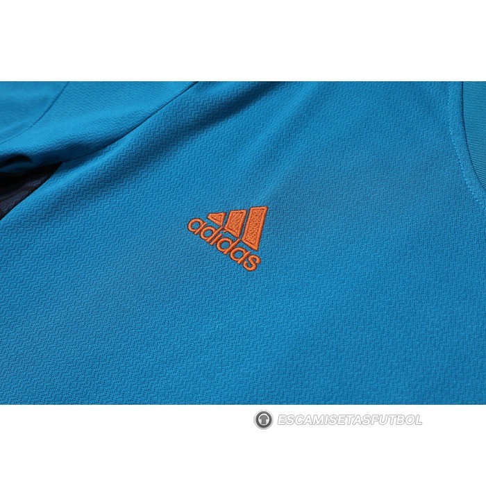 Chandal del Manchester United Manga Corta 22-23 Azul - Pantalon Corto